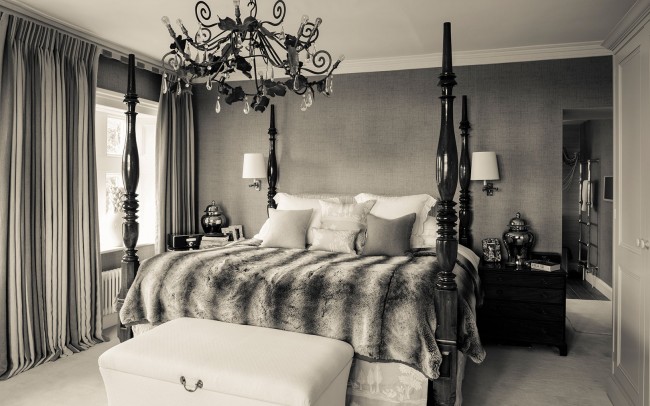 Interior Design - Victorian villa bedroom